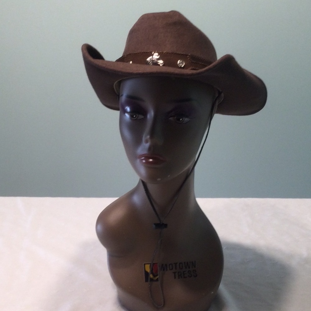 Bullhide Felt Wool Hat w/ Leather Chin Strap​